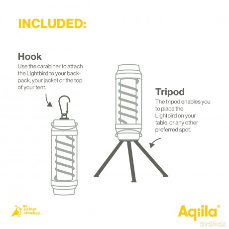 Aqiila - Lightbird G1 - Glow light and flashlight