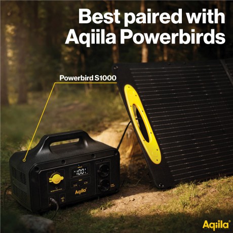 Aqiila - Sunbird P200 - Foldable solar panel, 200W