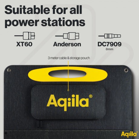 Aqiila - Sunbird P200 - Foldable solar panel, 200W