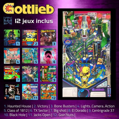 ARCADE 1 Up - Toyshock Pinball - Haunted House