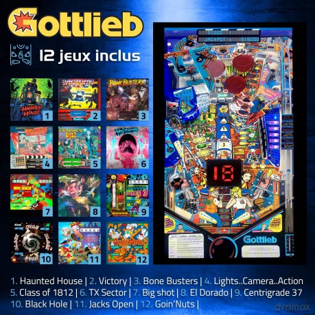 ARCADE 1 Up - Toyshock Pinball - Haunted House