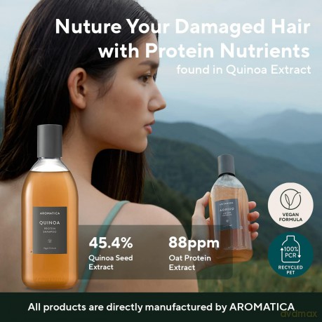 Aromatica - Quinoa Protein Shampoo - 400 ml