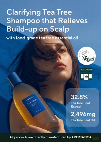 Aromatica - Tea Tree Purifying Shampoo - 400 ml