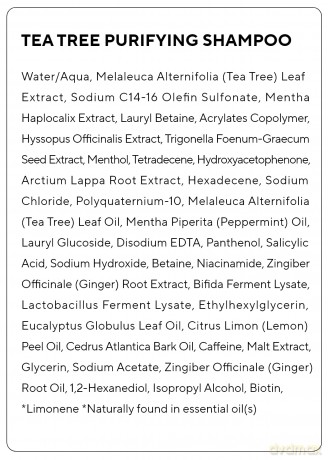 Aromatica - Tea Tree Purifying Shampoo - 400 ml