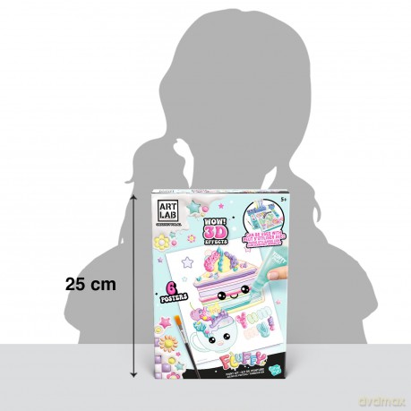 Art Lab - Fluffy Paint Kit (123019)
