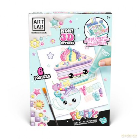 Art Lab - Fluffy Paint Kit (123019)