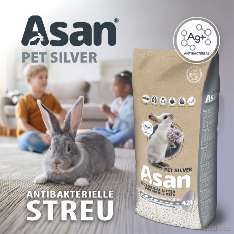 Asan - Pet Silver Bedding 42l 8kg - (859407307015)