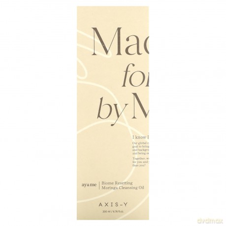 AXIS-Y - Biome Resetting Moringa Cleansing Oil - 200 ml