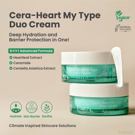 AXIS-Y - Cera-Heart My Type Duo Cream - 60 ml