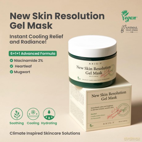 AXIS-Y - New Skin Resolution Gel Mask - 100 ml