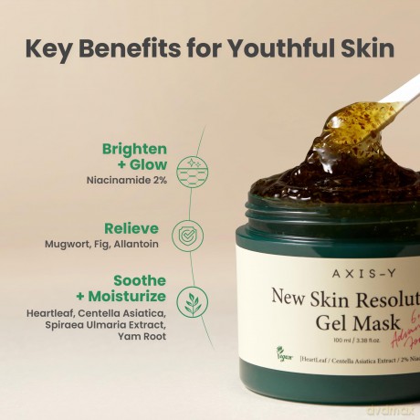 AXIS-Y - New Skin Resolution Gel Mask - 100 ml