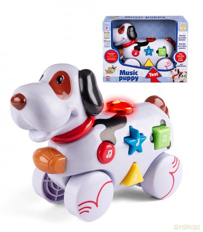 B Beez - Music Dog W/wheel (55156)