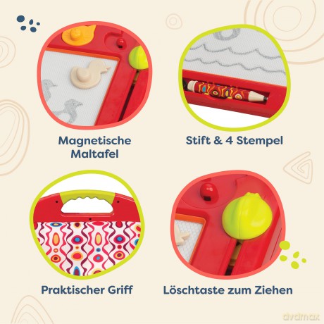 B Toys - Magnetic Drawing Pad (701294)