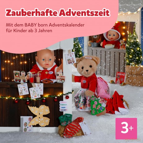 Baby Born - Kalendarz Adwentowy 43cm - (837474)