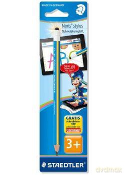 Ołówek Noris Stylus Jumbo Hb Z Rysikiem Do Tabletów Niebieski [SZKOŁA]