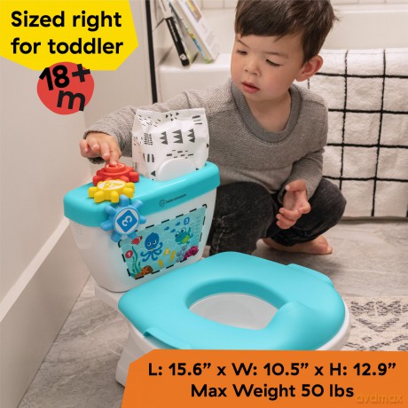 Baby Einstein - Geared for Success 2-in-1 Potty Training System - Flerfarvet - 18-60 M