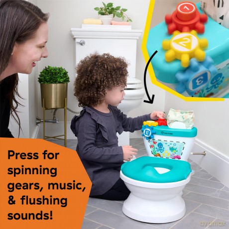 Baby Einstein - Geared for Success 2-in-1 Potty Training System - Flerfarvet - 18-60 M