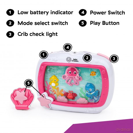 Baby Einstein - Sea Dreams Soother Sleep Soother - (BE-17428)