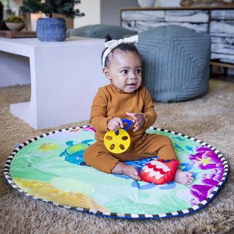 Baby Einstein - Sea Floor Explorersâ˘ 2-in-1 Water Mat Play Gym - (BE-12807)