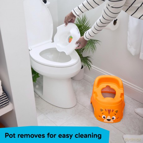 Baby Einstein - Tinkle and Reveal Tiger Potty - Flerfarvet - 18-48 M