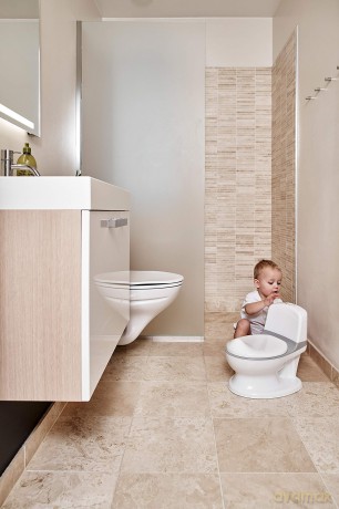 BabyDan - Potty w. Flush Sound - White
