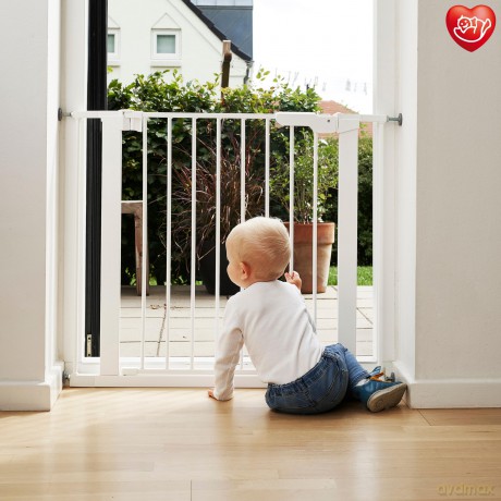 BabyDan - Safety Gate - Premier - White - 73,5 - 79,6 cm