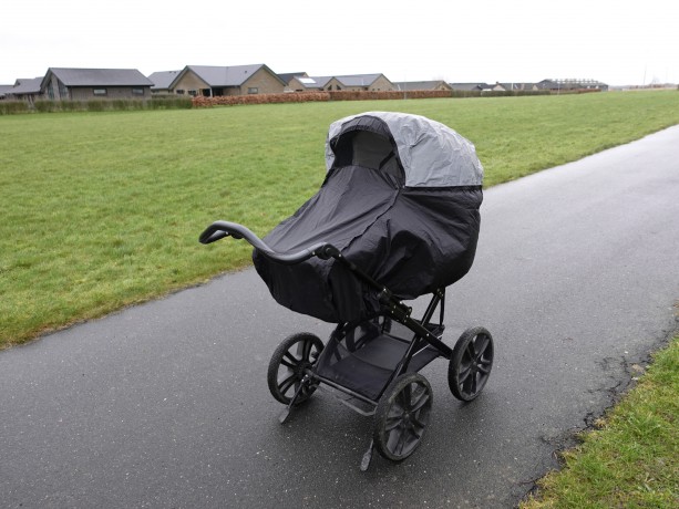 BabyDan - Super Safe Rain Cover - Black - 100 cm