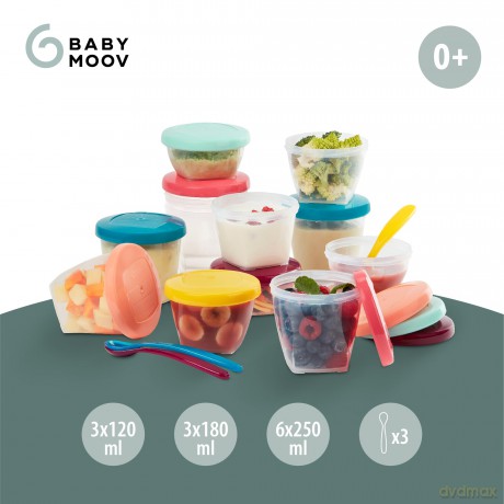 Babymoov - Babybols Multi Set - 3x120ml, 3x180ml, 6x250ml