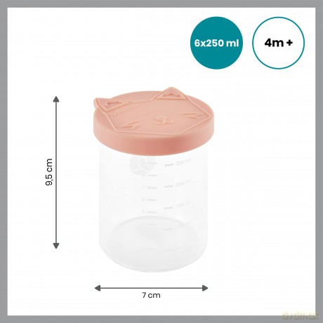 Babymoov - ISY Bowls - 6x 250 ml