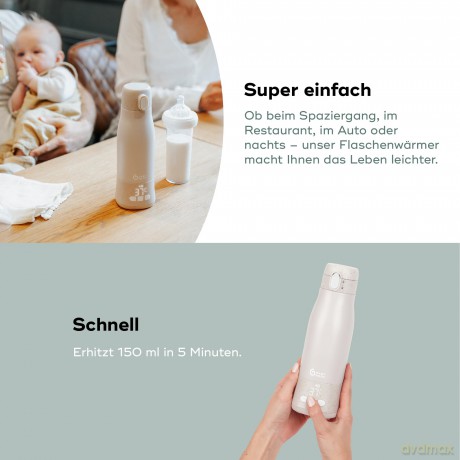 Babymoov - MOOV & FEED Autonomous Bottle Warmer - 340 ml