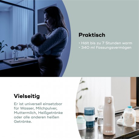 Babymoov - MOOV & FEED Autonomous Bottle Warmer - 340 ml