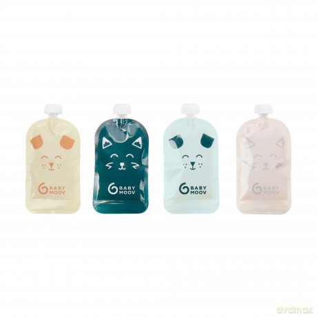 Babymoov - Reusable pouches ISY - 150 ml - x20