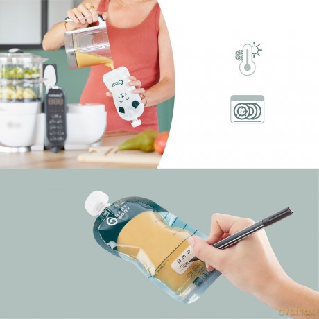 Babymoov - Reusable pouches ISY - 150 ml - x20