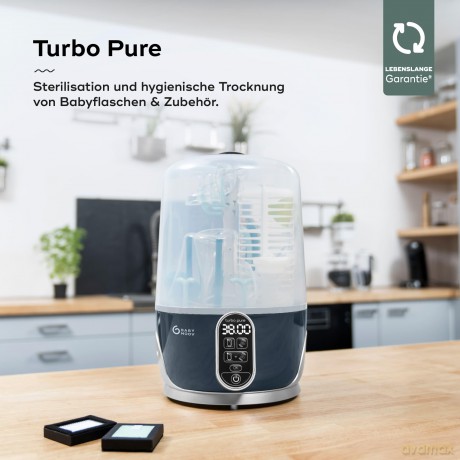 Babymoov - Turbo Pure Sterilizer and Dry Purifying Bottles