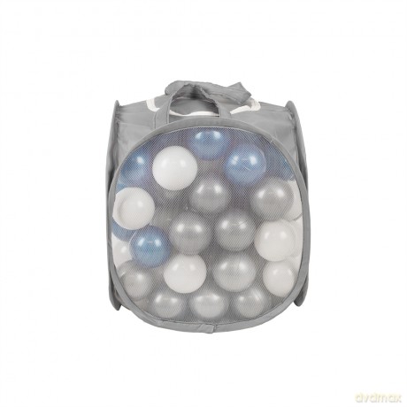 Babytrold - 100 Play Balls for Ball pool, Ash Mix (88-00ASK-MIX)