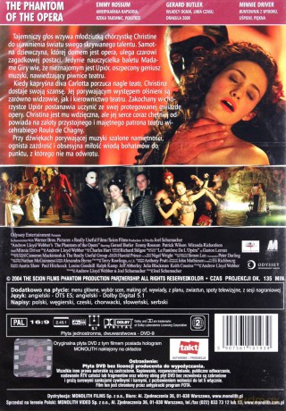 Upiór w operze (2004) [DVD]