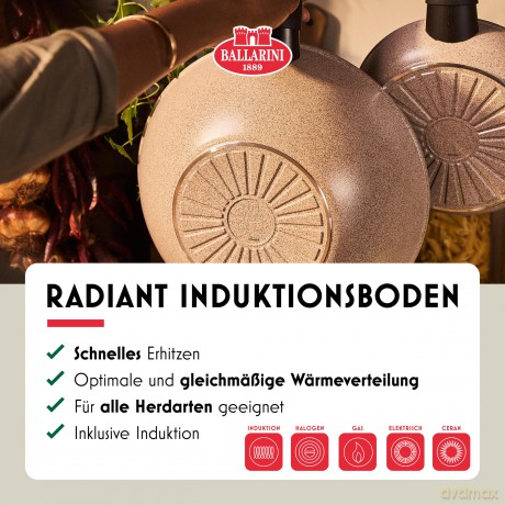 Ballarini - Ledro Fry Pan - Beige - 24 cm