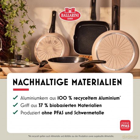 Ballarini - Ledro Fry Pan - Beige - 24 cm