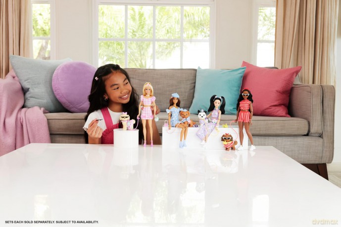 Barbie - Twinning Looks Brunette Polka Dots (JFP38)