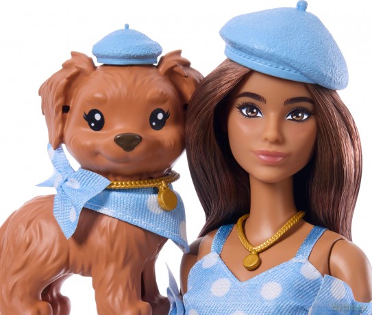 Barbie - Twinning Looks Brunette Polka Dots (JFP38)