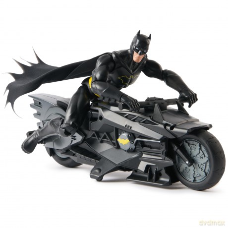 Batman - Stealth Batcycle RC w. 30 cm Batman (6072896)