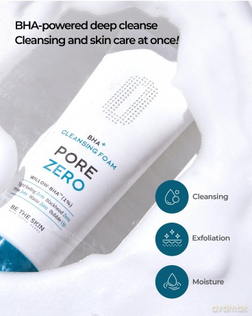 Be The Skin - BHA+ Pore Zero Cleansing Foam - 150 g