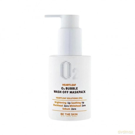 Be The Skin - Heartleaf O2 Bubble Wash Off Mask Pack - 120 g