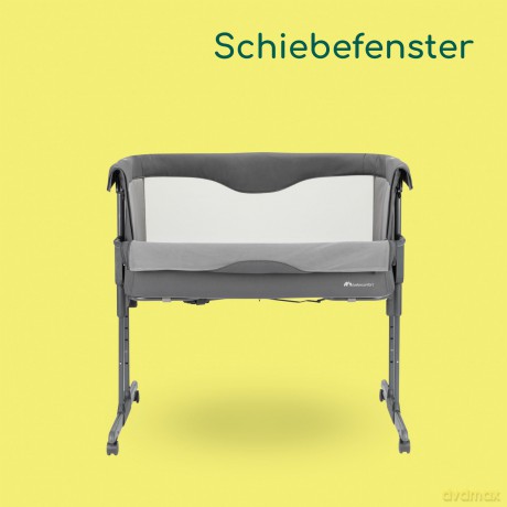 Bebeconfort - BBC Amara travel cot - Tinted Graphite