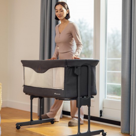 Bebeconfort - BBC Amara travel cot - Tinted Graphite