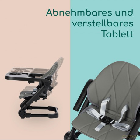 Bebeconfort - MOLY TINTED GRAY BOOSTER SEAT - Tinted Gray