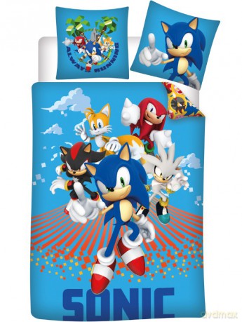 Bed Linen - Adult Size 140 x 200 cm - Sonic (8014765)