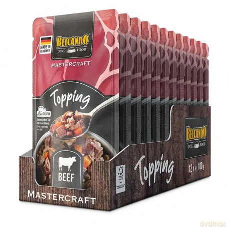Belcando - MASTERCRAFT Topping - Beef - 12x100g