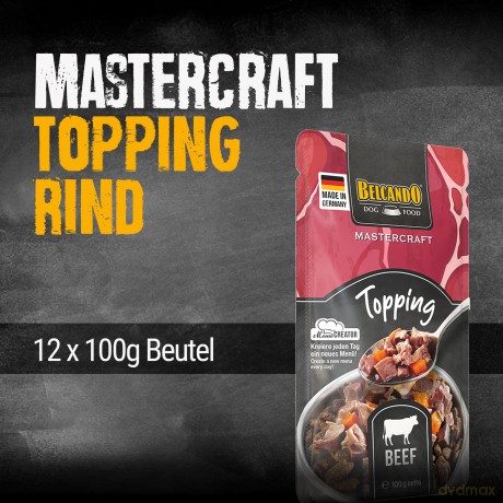 Belcando - MASTERCRAFT Topping - Beef - 12x100g