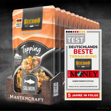Belcando - MASTERCRAFT Topping Salmon - 12x100g
